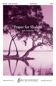 Prayer for Shalom SATB choral sheet music cover Thumbnail